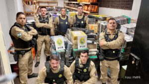 Forças de segurança do Paraná são responsáveis por mais de um terço das drogas apreendidas no Brasil em 2024