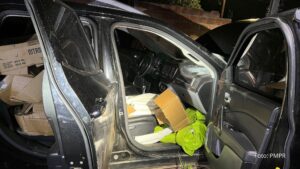 Ação do Esquadrão Antibombas: PMPR retira 237 kg de explosivos de carro em Campo Mourão