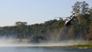 Ação integrada desativa porto clandestino usado para o tráfico na fronteira com o Paraguai