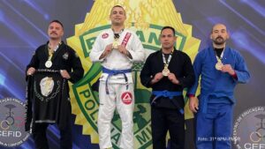 Militar do 31º BPM é destaque na Copa de Jiu-Jitsu realizada pela PMPR