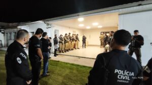 PCPR, PMPR e Força Nacional prendem sete pessoas durante operação integrada em Mariluz