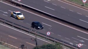 Com apoio do Falcão 13, PMPR intercepta veículo com celulares contrabandeados em Cascavel