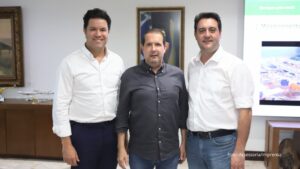 Micheletto se reúne com Ratinho Junior e Guto Silva em Curitiba