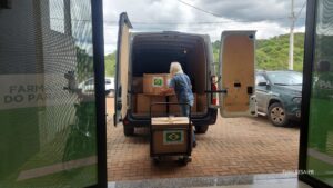 Estado coordena entrega de uma tonelada de medicamentos e insumos a Rio Bonito do Iguaçu