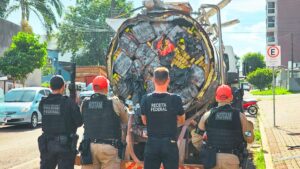 Ação conjunta resulta em quase 6 toneladas de maconha apreendida no Paraná (Vídeo)