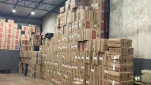 Ação integrada entre PMPR e PMMS apreende mais de 3 toneladas de maconha e 40 mil pacotes de cigarros
