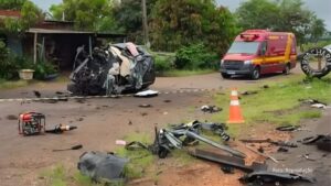 Mãe e filha, moradoras de Maringá morrem em acidente no MS