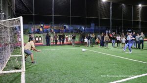 Micheletto inaugura centro esportivo em distrito de Assis Chateaubriand