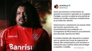 PM covarde agride ex-campeão mundial em Curitiba; cenas dignas de ditadura (Vídeo)