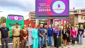 Viação Graciosa e Outdoormídia vão expandir divulgação do programa Mulher Segura