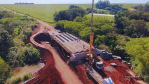 Pavimentação de rodovias entre Cafelândia, Nova Aurora e Tupãssi chega a 15%