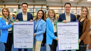 Instituições chateaubriandenses conquistam título de ‘Escola Diamante no Paraná’