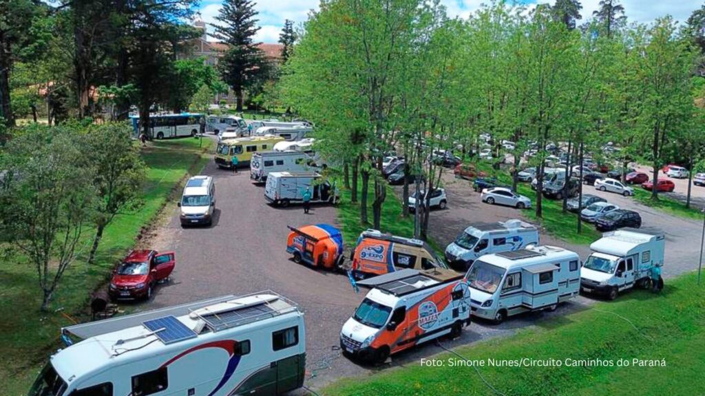 10 cidades do Oeste do Paraná recebem caravanistas em trailers e motorhomes em junho