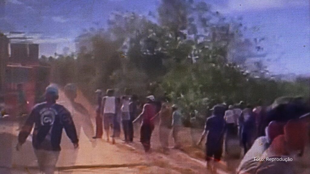 Grupo de moradores liberta gado apreendido em operação autorizada pelo governo federal (Vídeo)