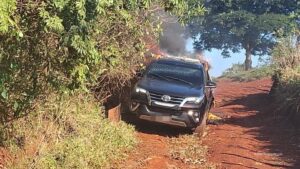 Câmeras de monitoramento registram a ousadia em assalto milionário no Paraguai (Vídeo)