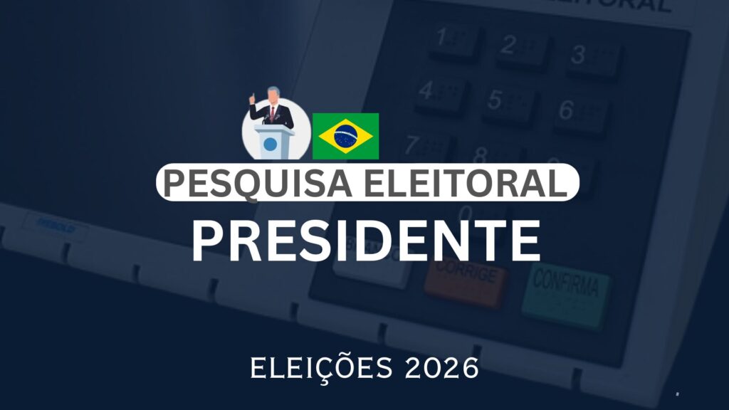 Nexus divulga pesquisa em parceria com o BTG Pactual para presidente nas eleições de 2026