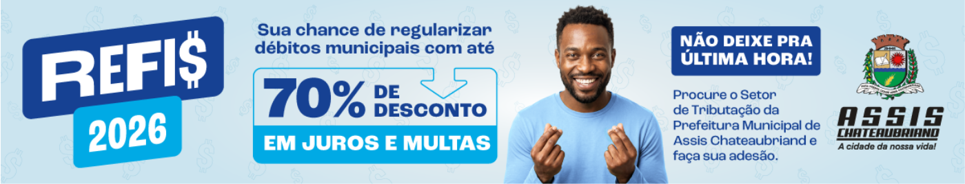 Banner Refis de 21 a 29 agosto de 2026