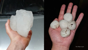 Tempestades e queda de granizo atingem várias regiões do Paraná (Vídeo)