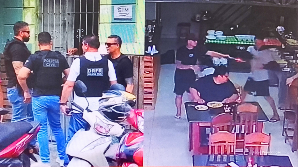 Assalto a restaurante termina com dois clientes baleados no Pará (Vídeo)