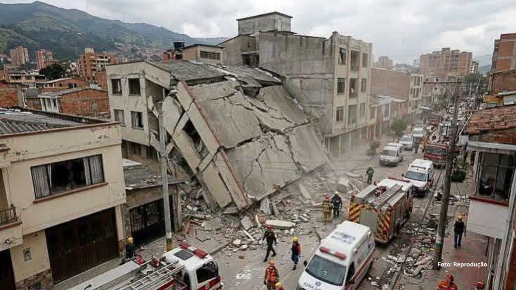 Terremoto mata mais de 111 pessoas  e destrói mais de 60 prédios na Colômbia