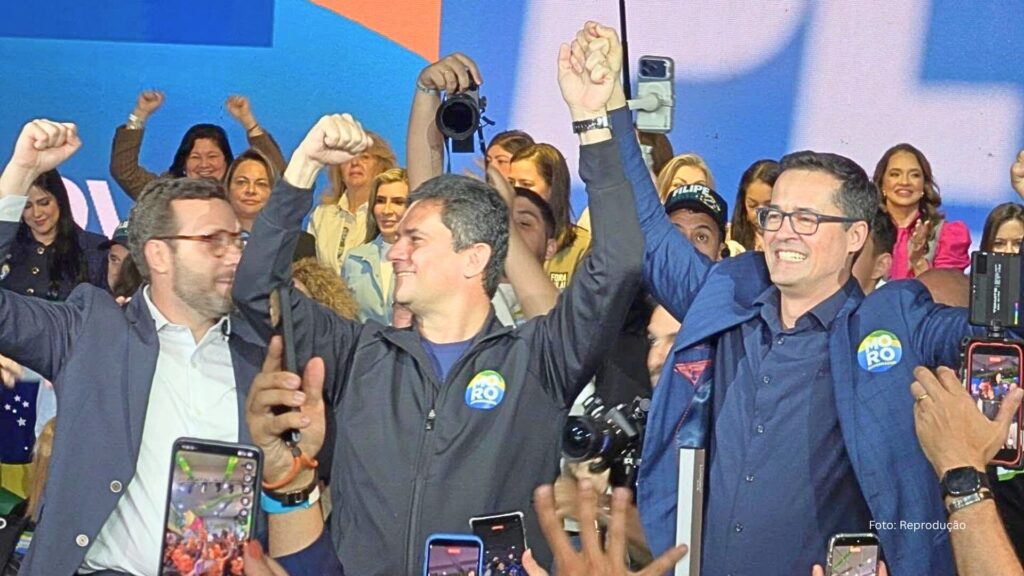 PL oficializa Sergio Moro na disputa pelo governo do Paraná durante convenção em Curitiba