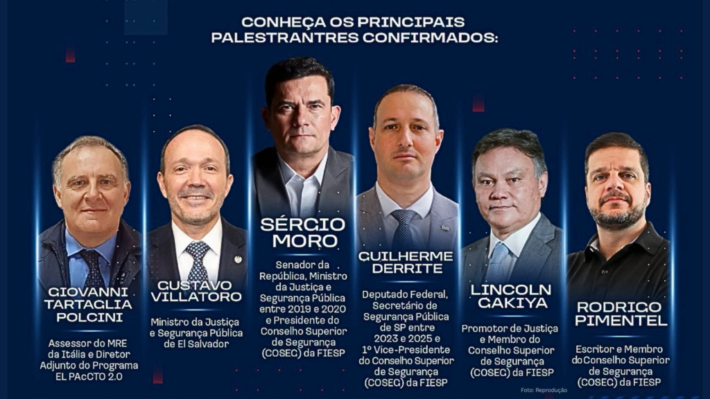 Congresso FIESP de Segurança Pública reunirá especialistas em São Paulo no próximo dia 31