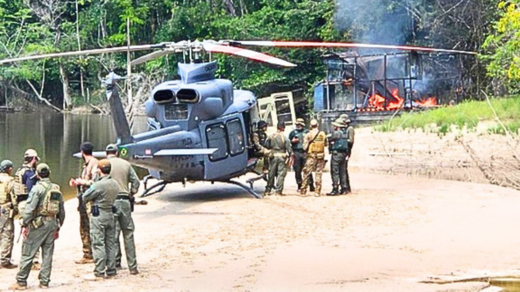 PF realiza operação integrada na fronteira entre Brasil e Peru
