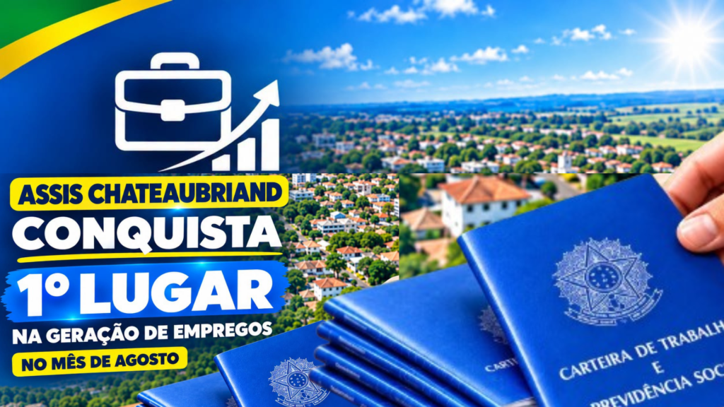 Só não trabalha quem não quer: Assis Chateaubriand é 1º lugar na intermediação de empregos na Regional de Cascavel