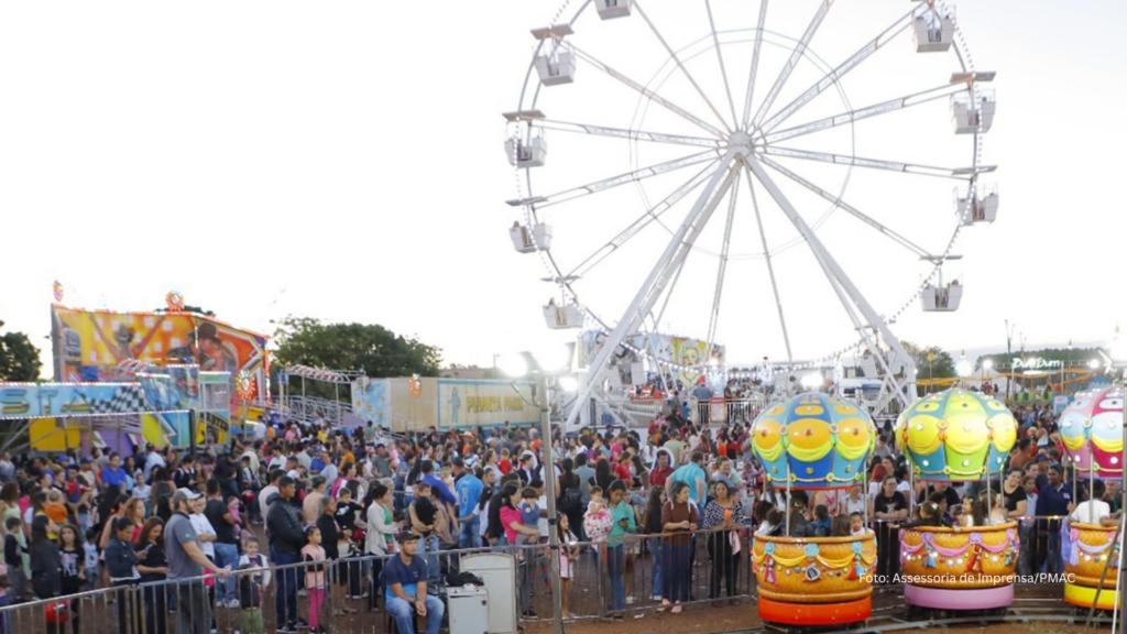 Rua do Recreio reúne crianças e famílias com diversão gratuita no Parque de Diversões (Vídeo)