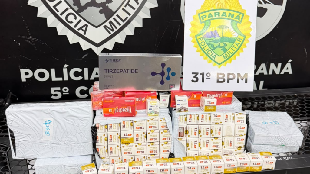 PMPR apreende mais de 300 caixas de medicamentos transportados ilegalmente em Corbélia